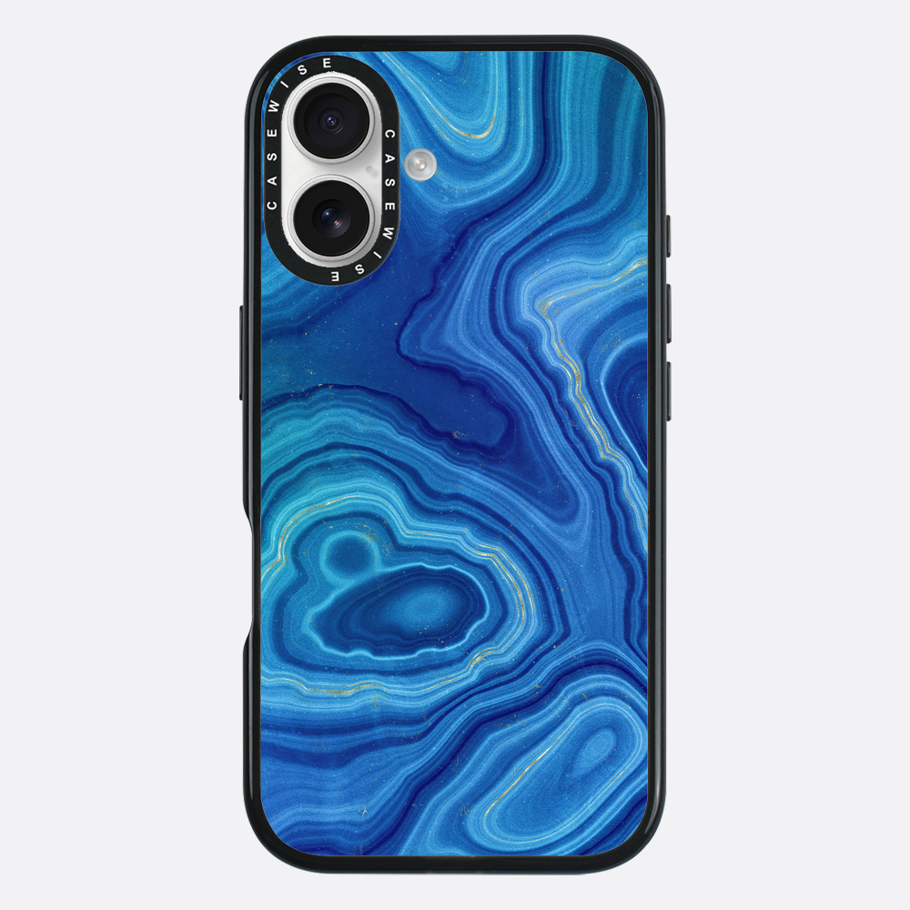 Blue Agate Texture 08 - Etui