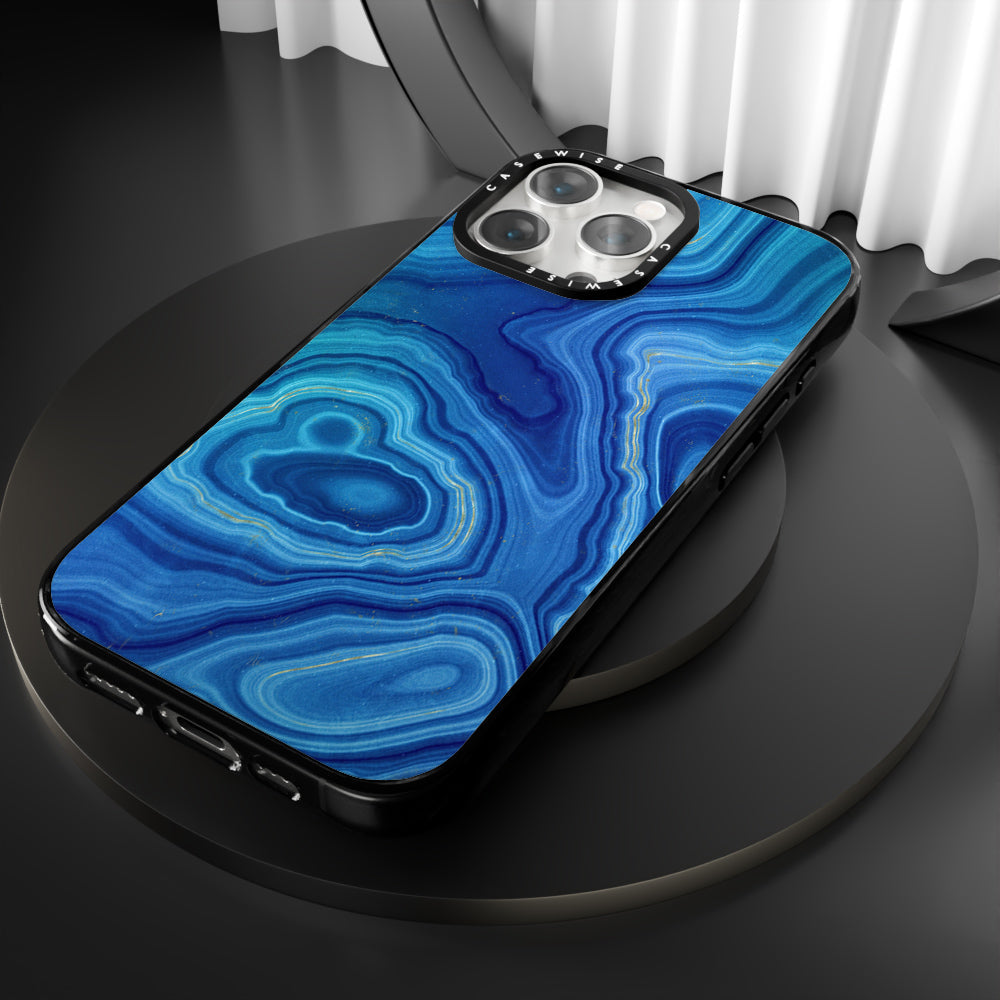 Blue Agate Texture 08 - Etui
