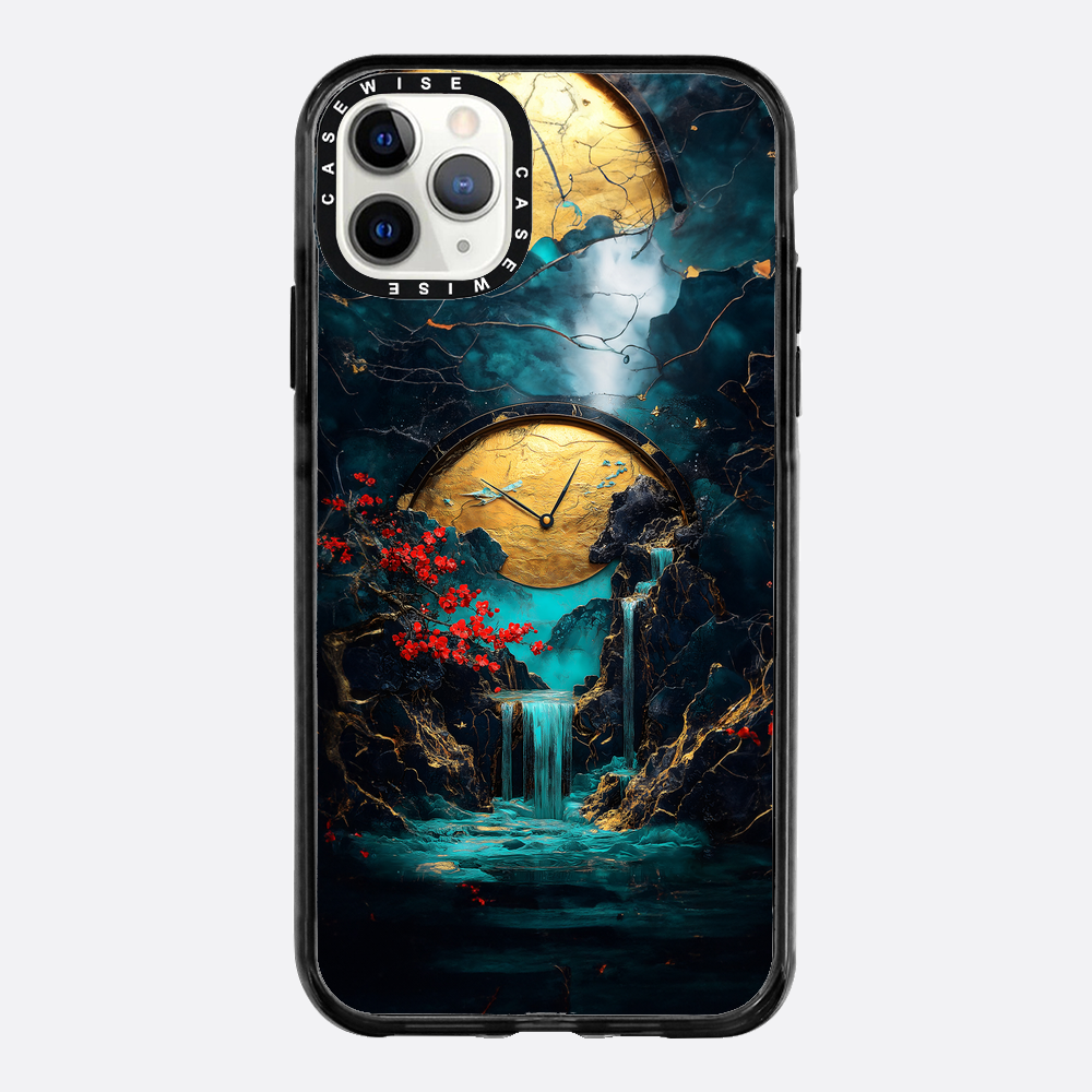 Zegar Emerald Flux - Etui