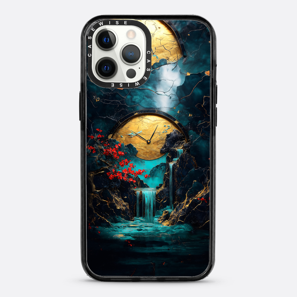 Zegar Emerald Flux - Etui