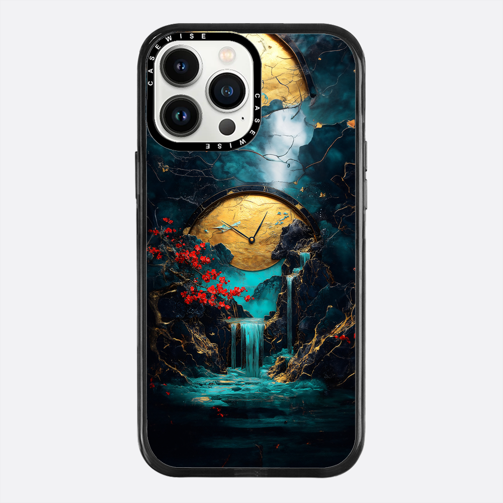 Zegar Emerald Flux - Etui