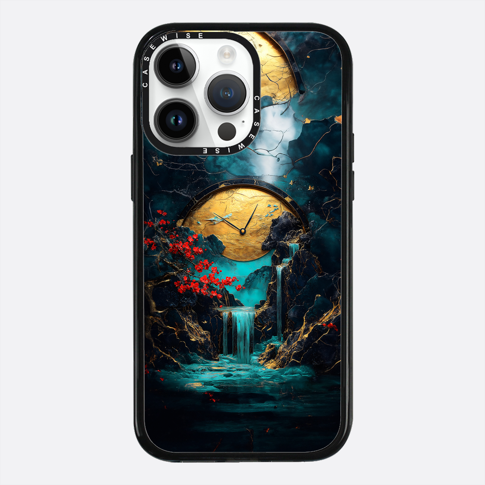 Zegar Emerald Flux - Etui