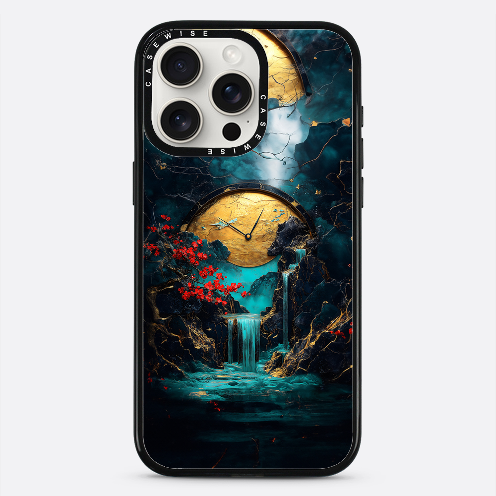 Zegar Emerald Flux - Etui