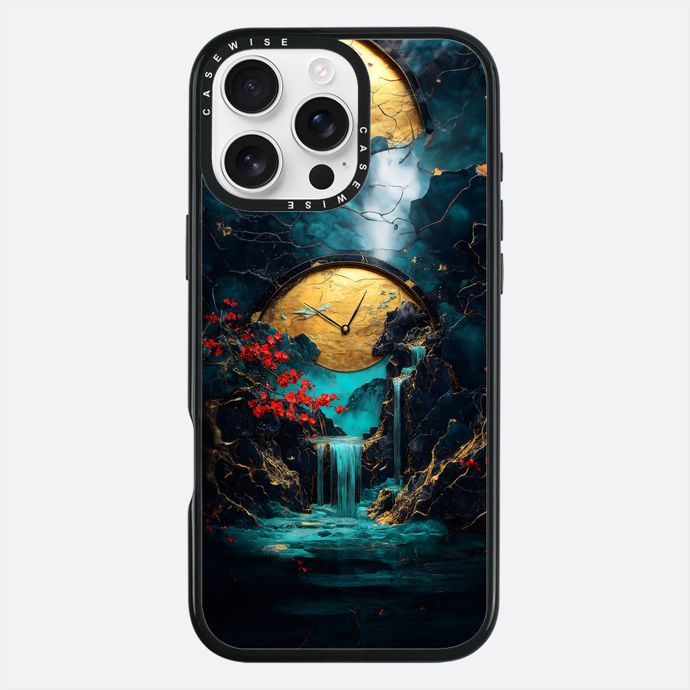 Zegar Emerald Flux - Etui