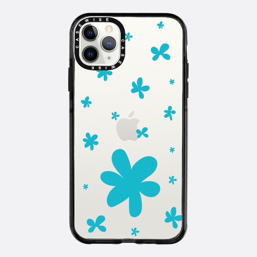 Niebieskie Kwiatki - Etui