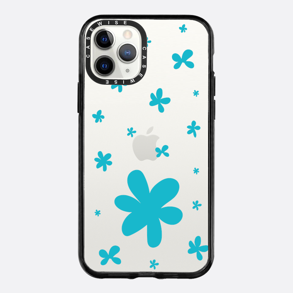 Niebieskie Kwiatki - Etui