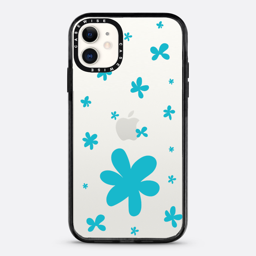 Niebieskie Kwiatki - Etui