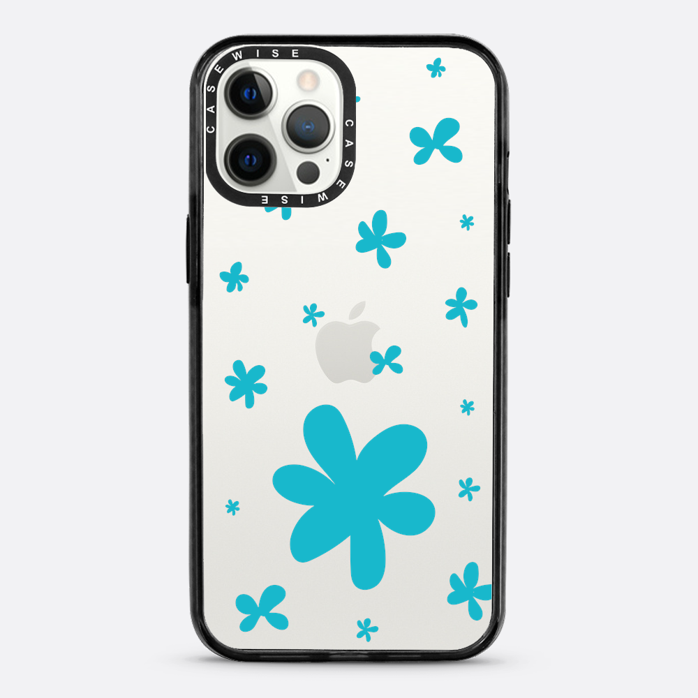 Niebieskie Kwiatki - Etui