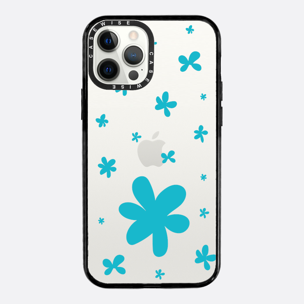 Niebieskie Kwiatki - Etui