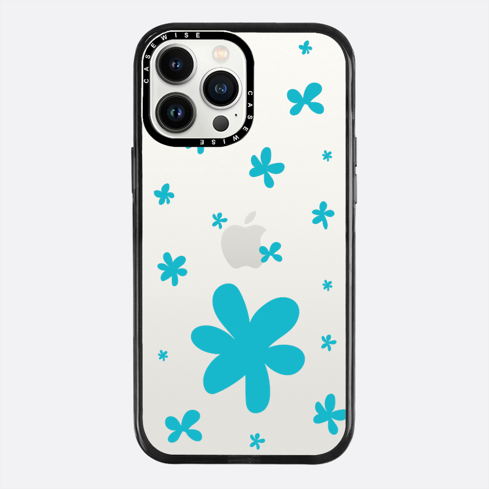Niebieskie Kwiatki - Etui