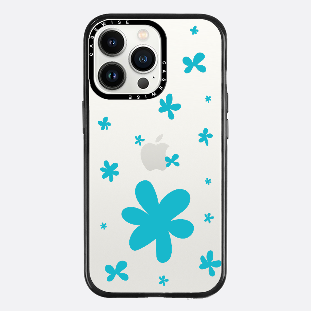 Niebieskie Kwiatki - Etui