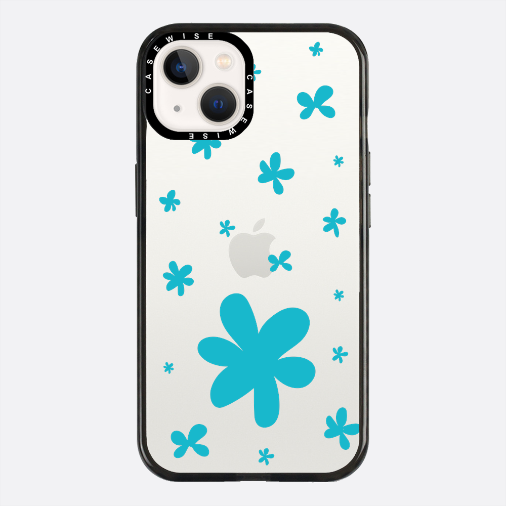 Niebieskie Kwiatki - Etui