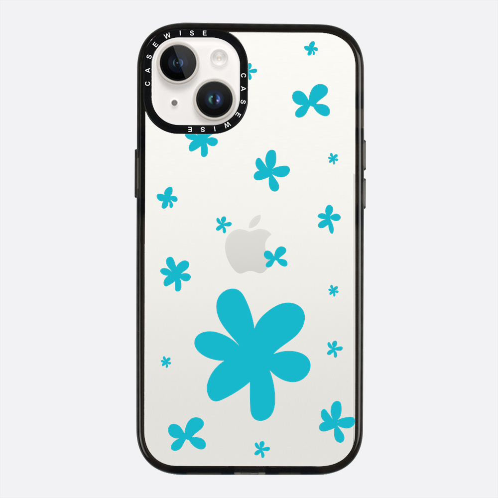 Niebieskie Kwiatki - Etui