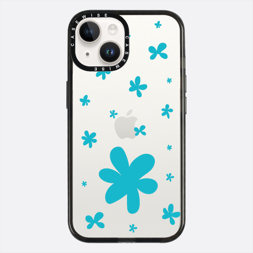 Niebieskie Kwiatki - Etui