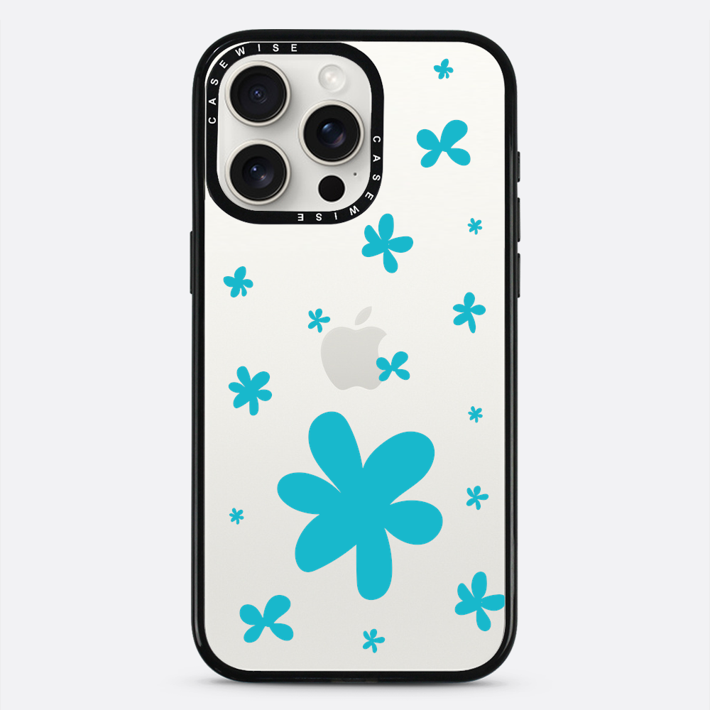 Niebieskie Kwiatki - Etui