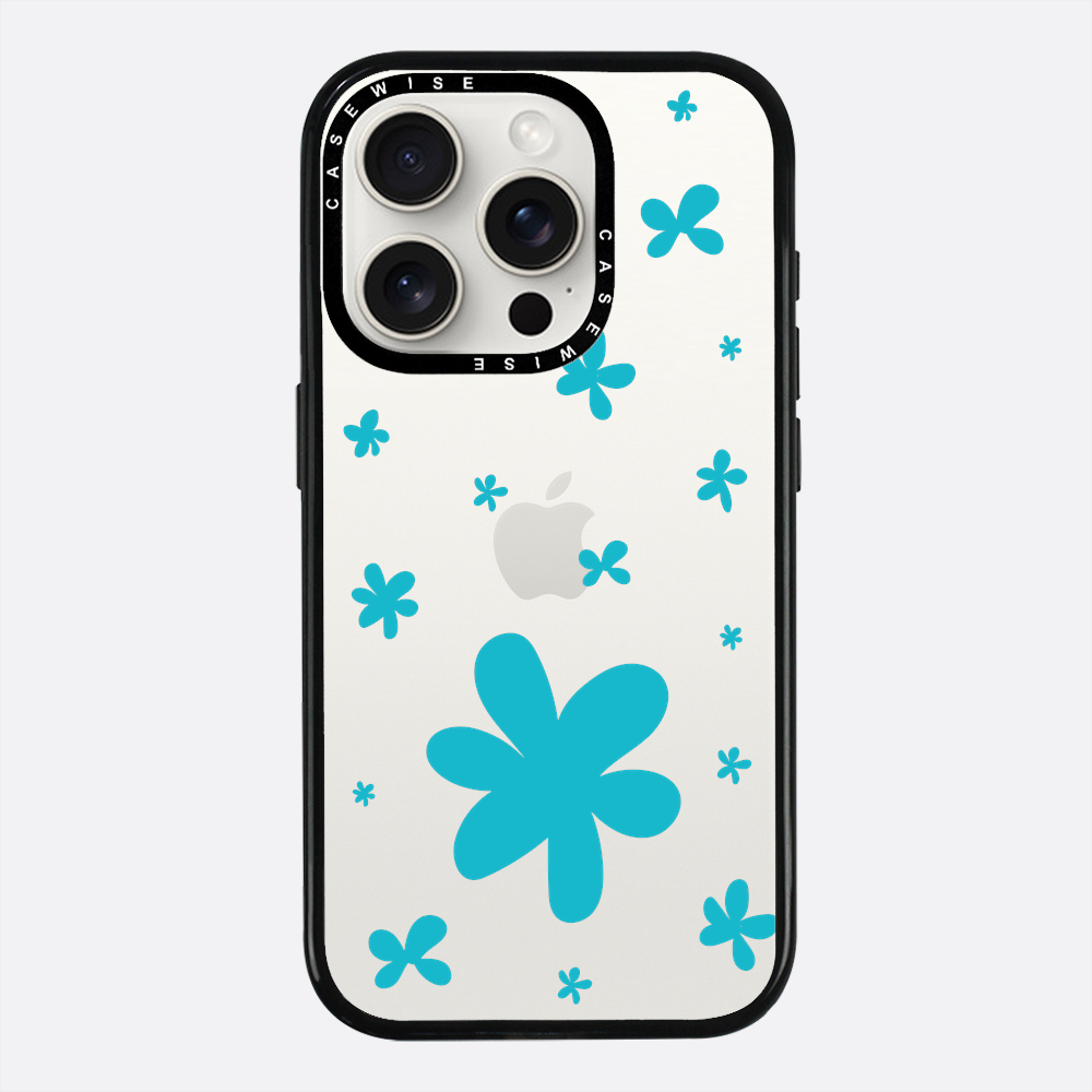 Niebieskie Kwiatki - Etui