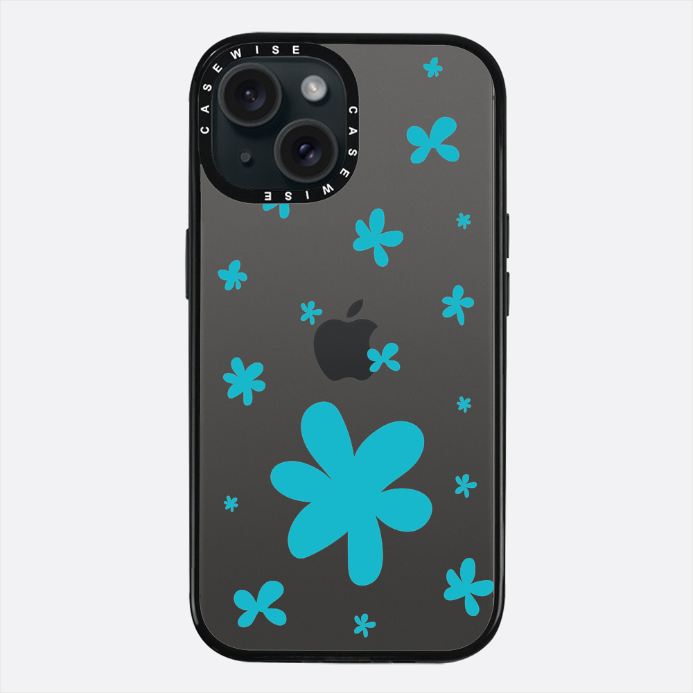 Niebieskie Kwiatki - Etui