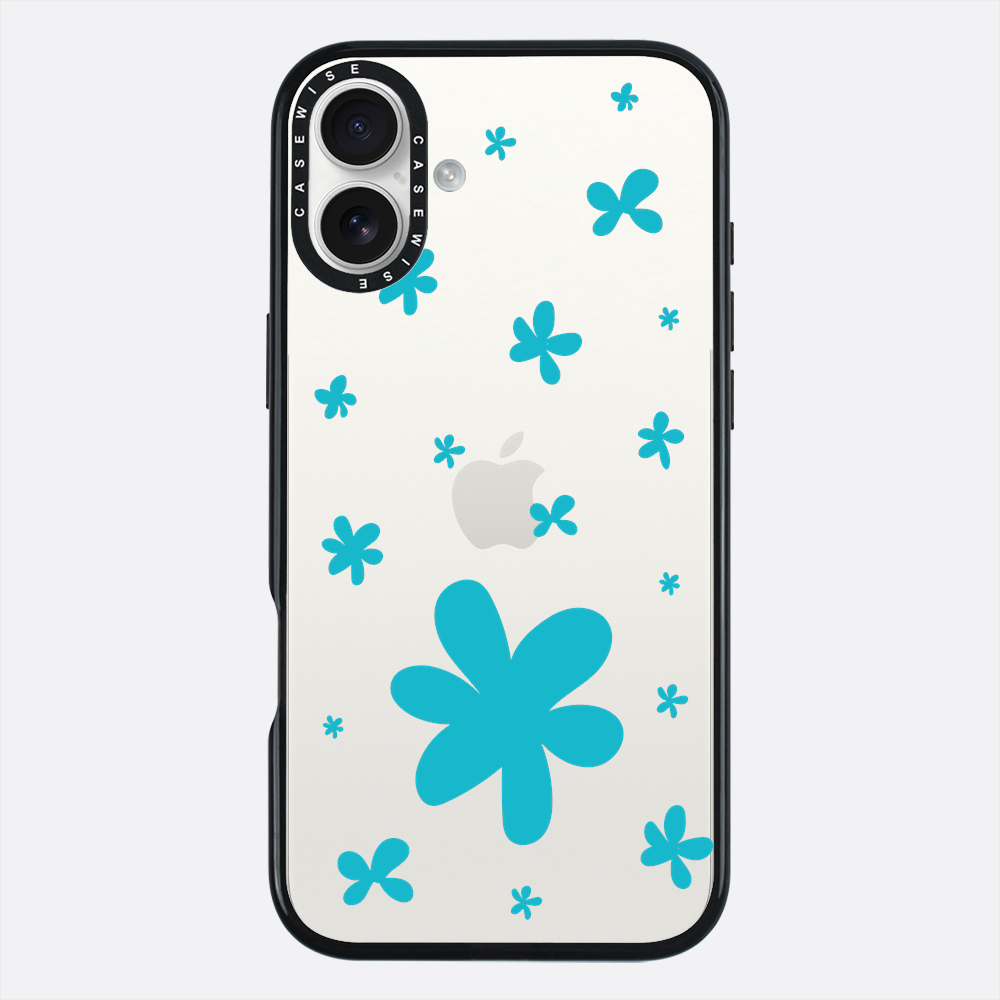 Niebieskie Kwiatki - Etui