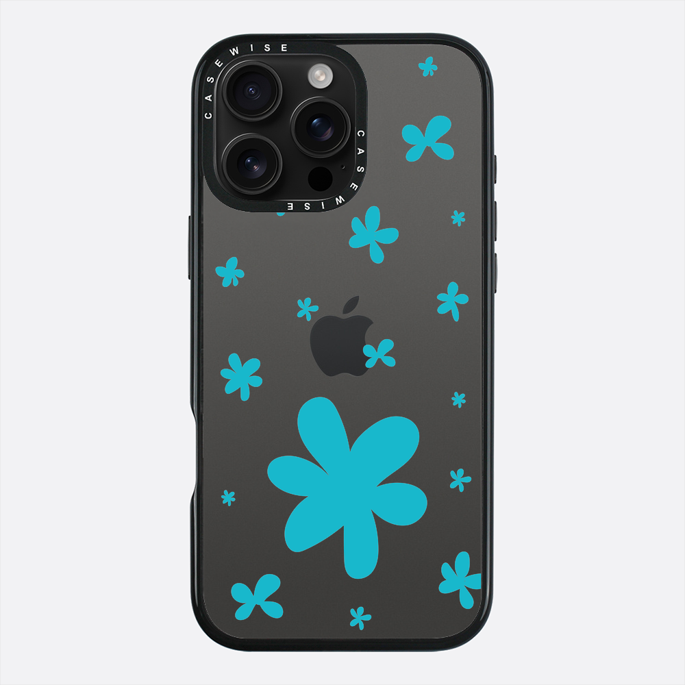Niebieskie Kwiatki - Etui