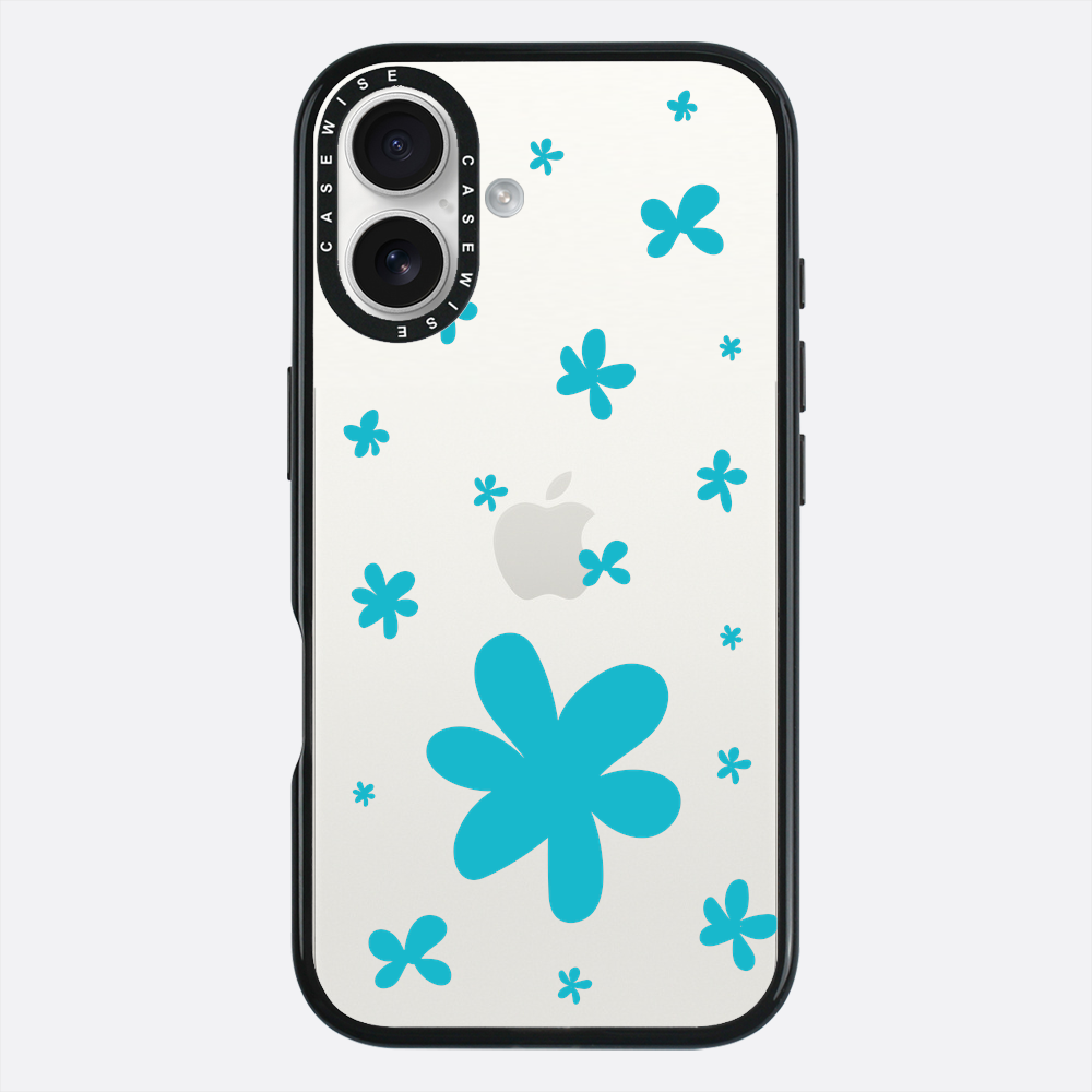 Niebieskie Kwiatki - Etui