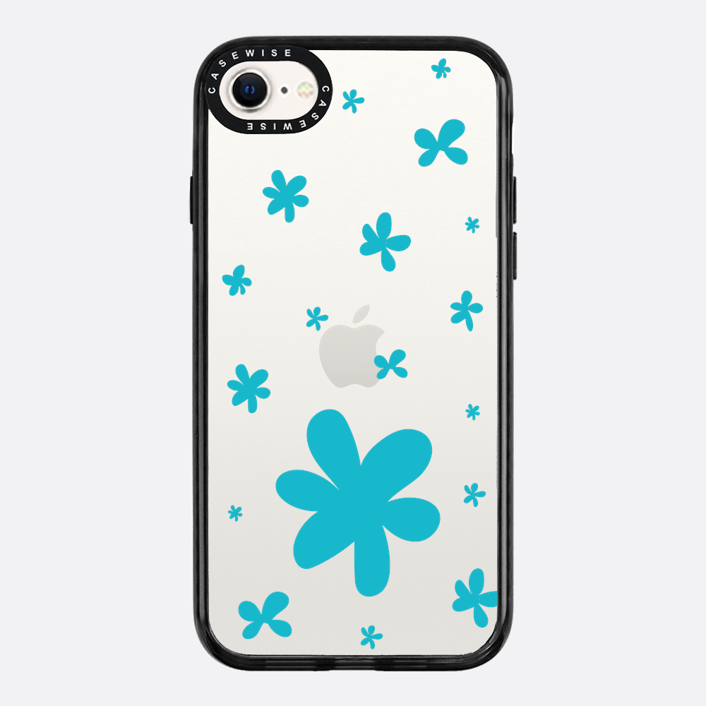 Niebieskie Kwiatki - Etui