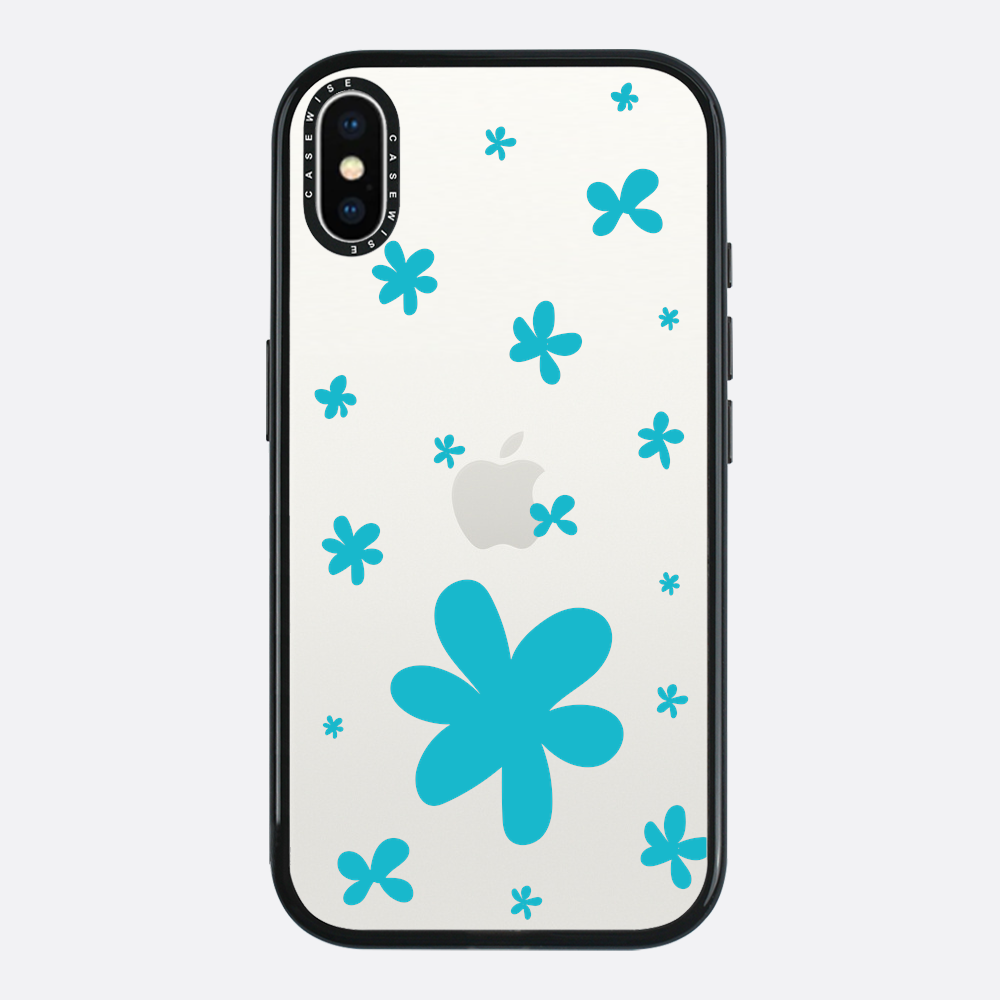Niebieskie Kwiatki - Etui