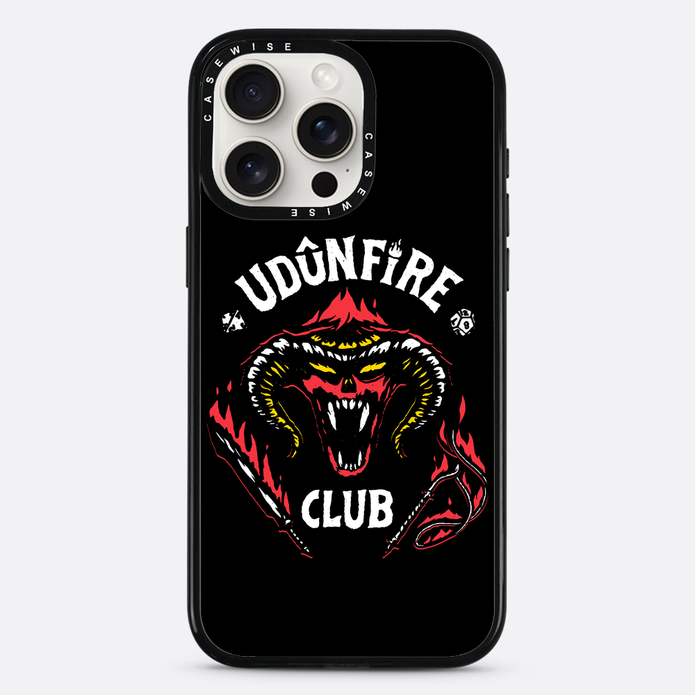 Udun Fire Club Black - Etui