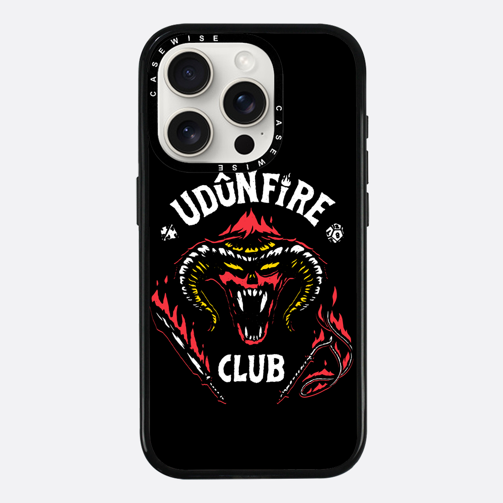 Udun Fire Club Black - Etui