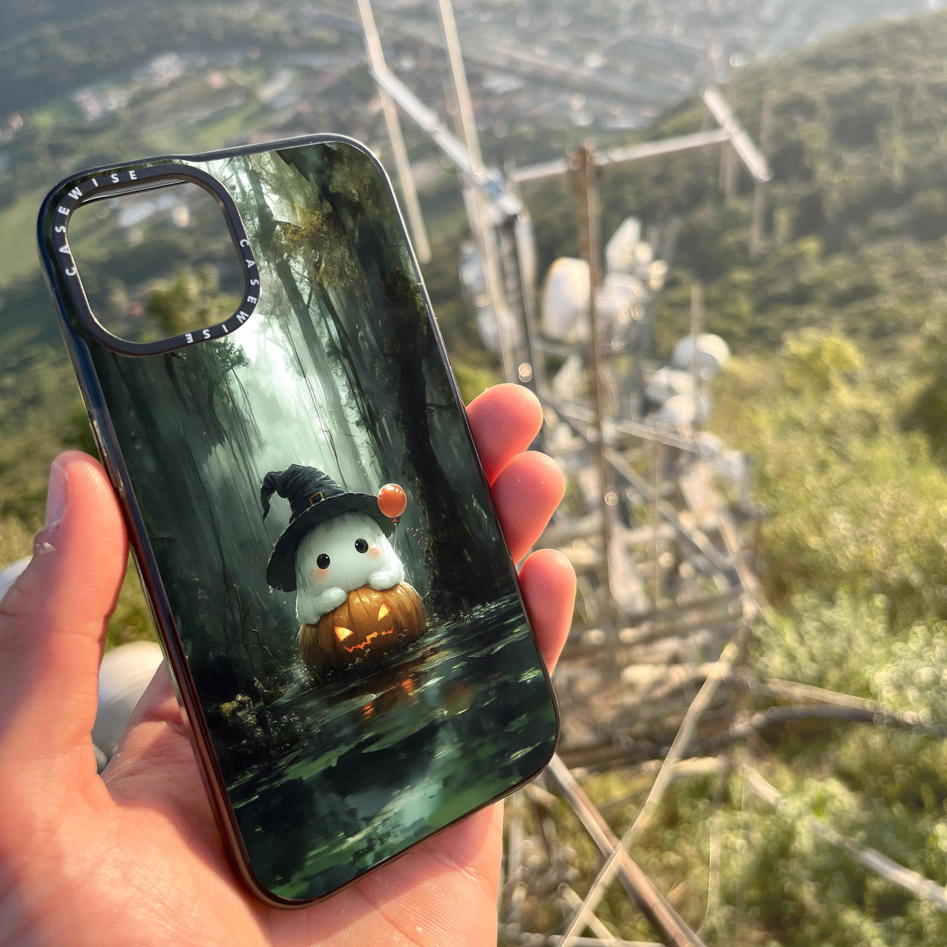 Swamp Halloween Ghost - Etui