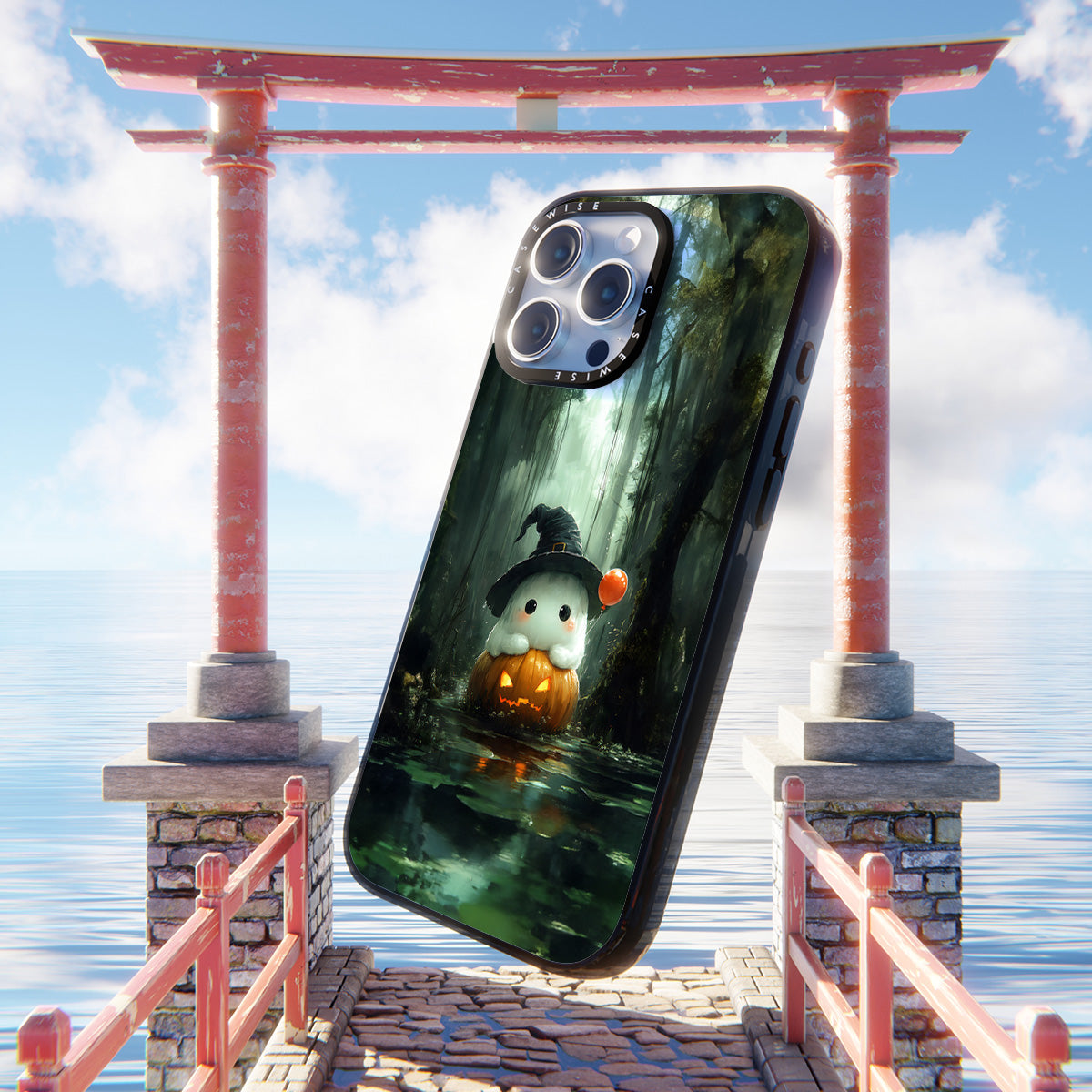 Swamp Halloween Ghost - Etui
