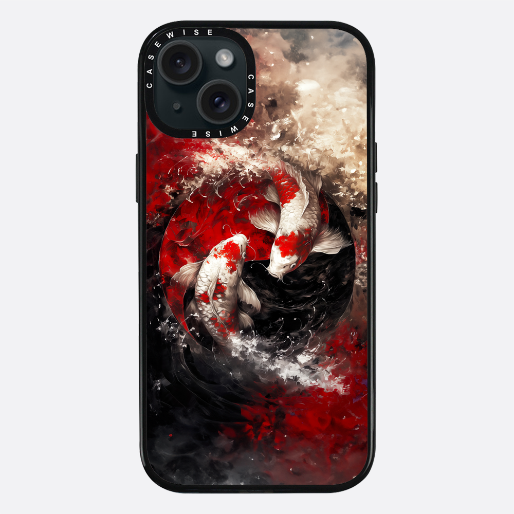Yin and Yang Cherry Blossom - Etui