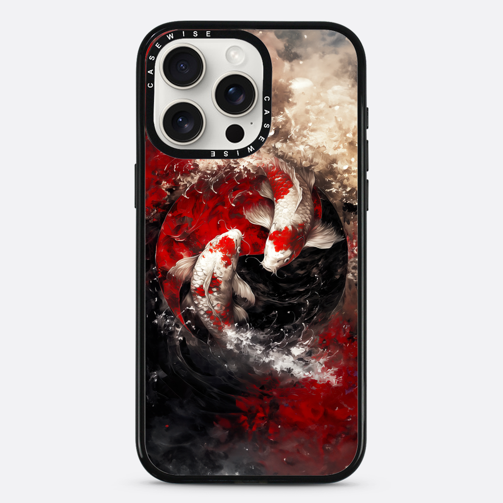 Yin and Yang Cherry Blossom - Etui