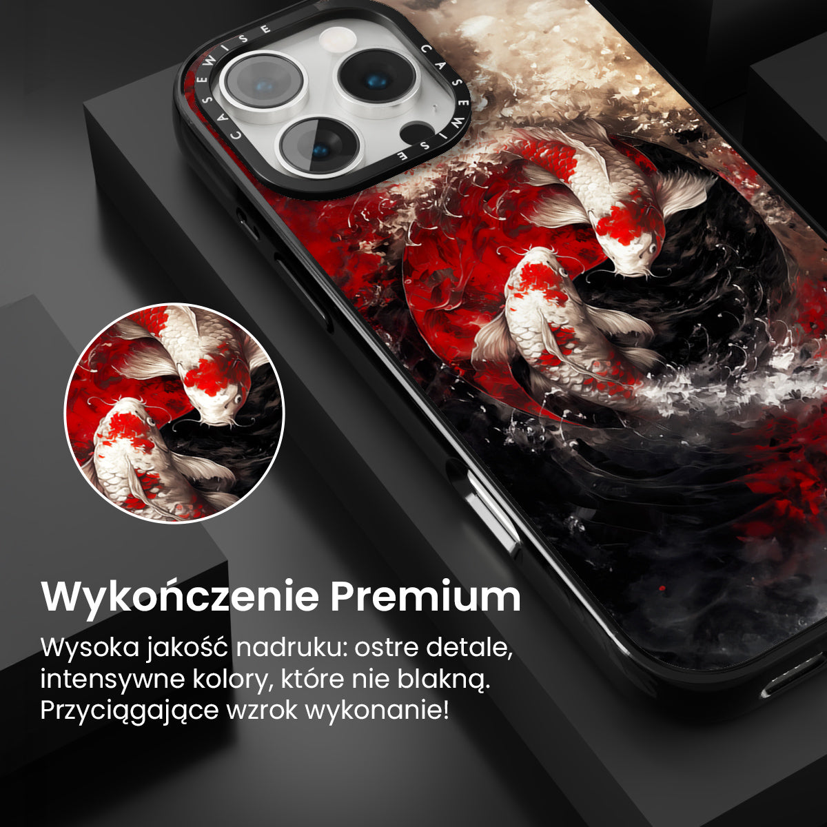 Yin and Yang Cherry Blossom - Etui