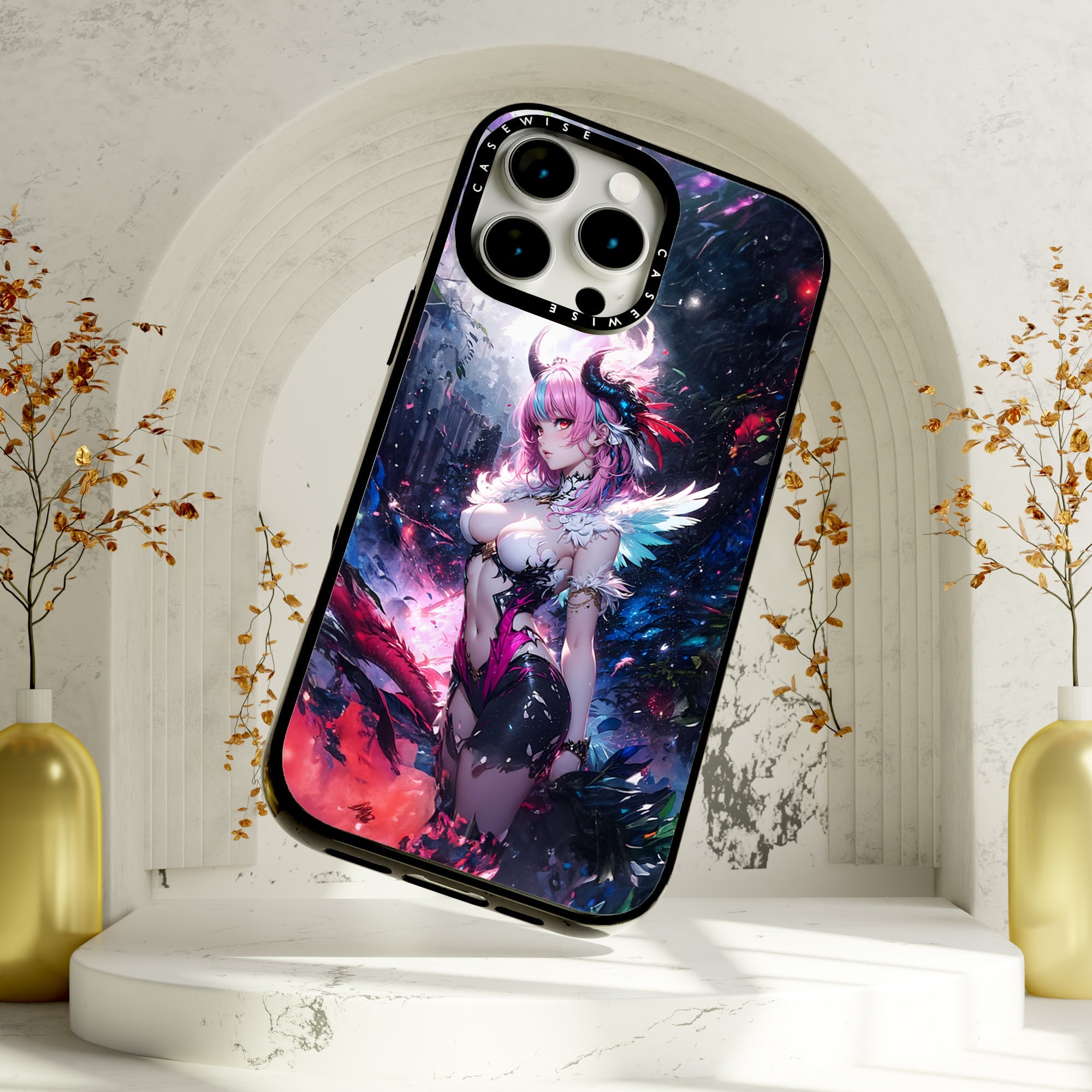 Rainbow Anime Girl - Etui