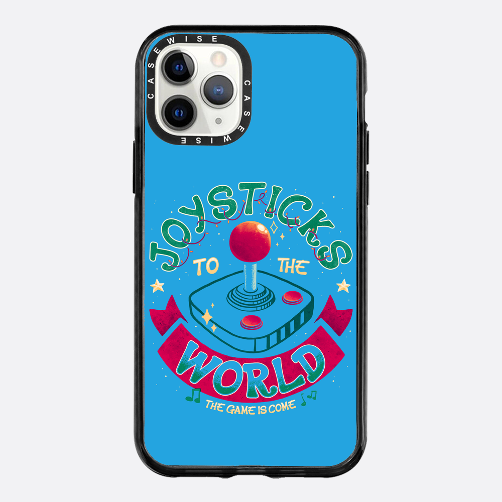 Joysticks To The World Blue - Etui