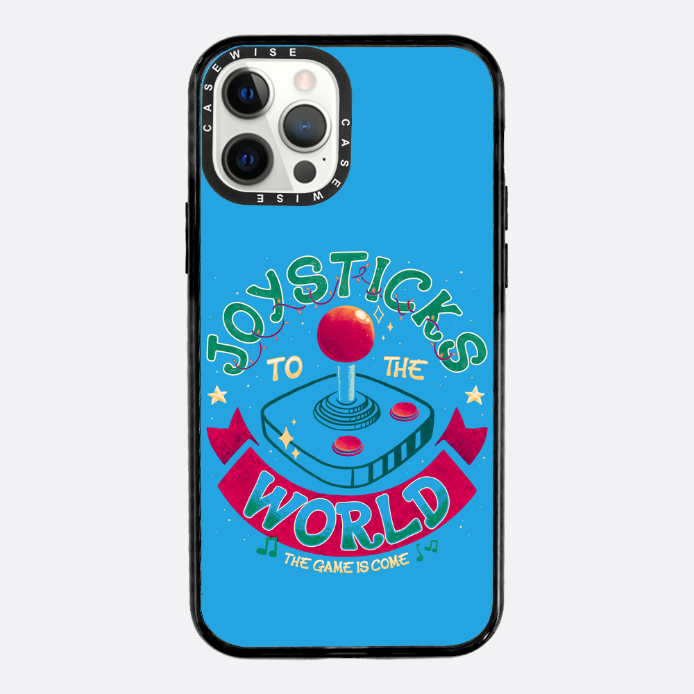 Joysticks To The World Blue - Etui
