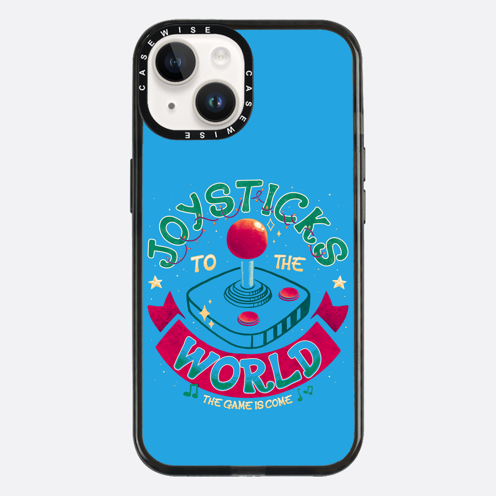 Joysticks To The World Blue - Etui