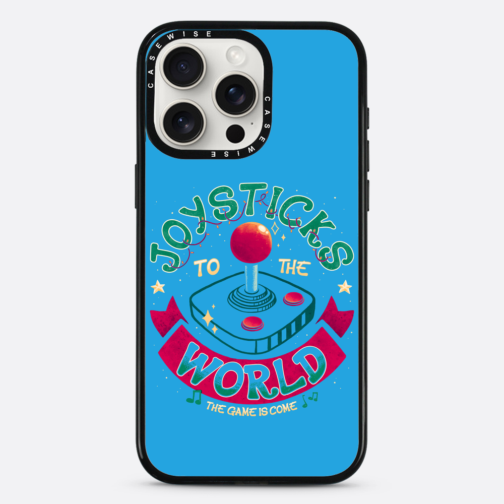 Joysticks To The World Blue - Etui