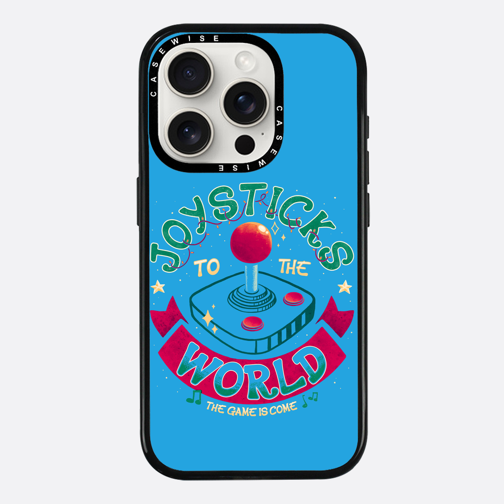 Joysticks To The World Blue - Etui