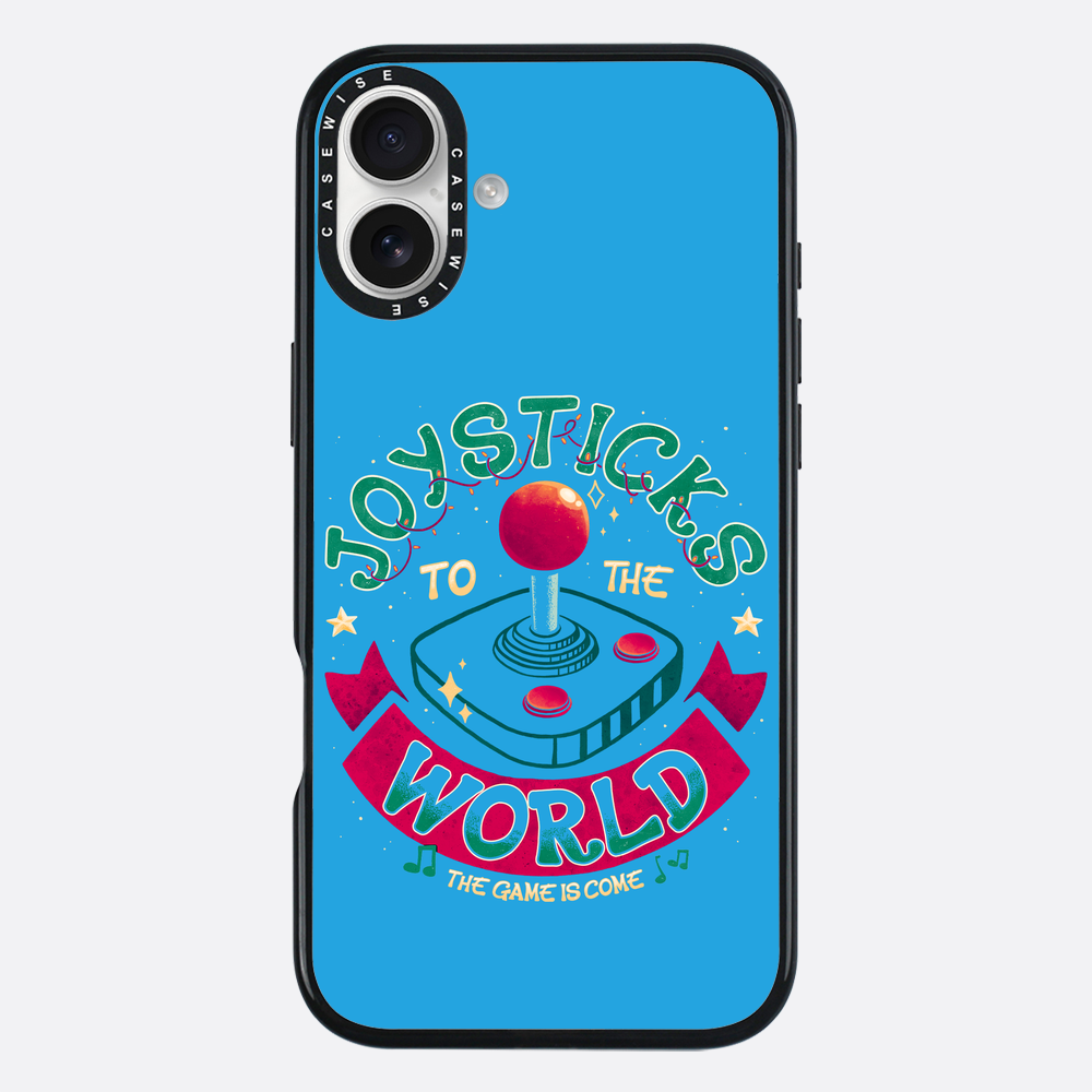 Joysticks To The World Blue - Etui