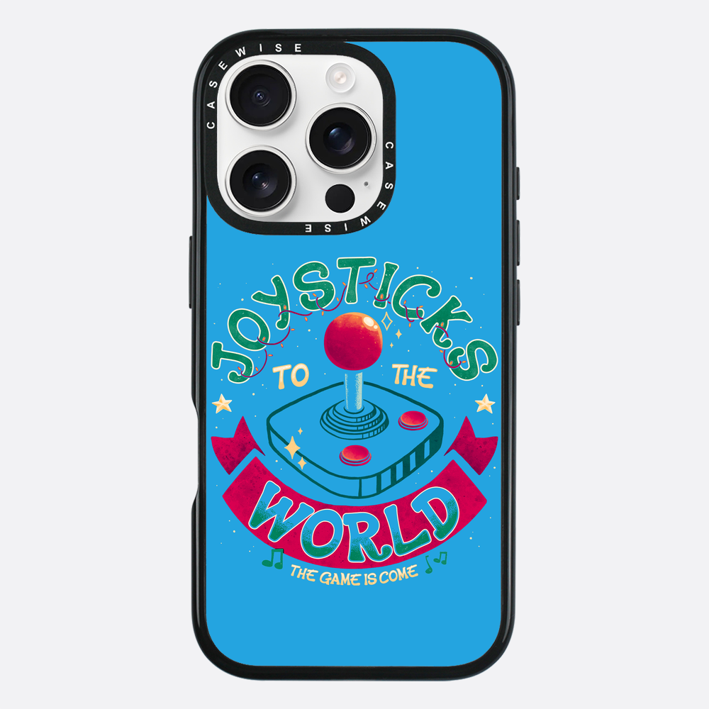 Joysticks To The World Blue - Etui