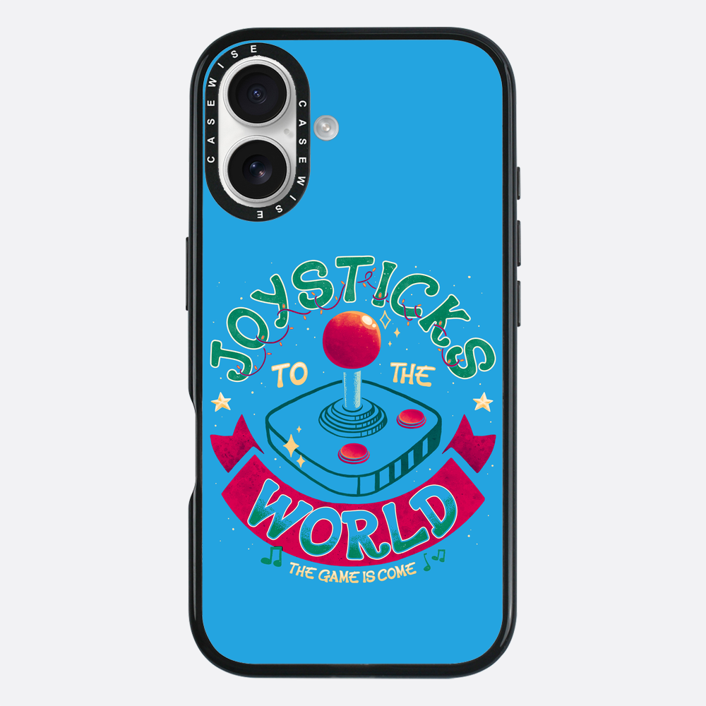 Joysticks To The World Blue - Etui