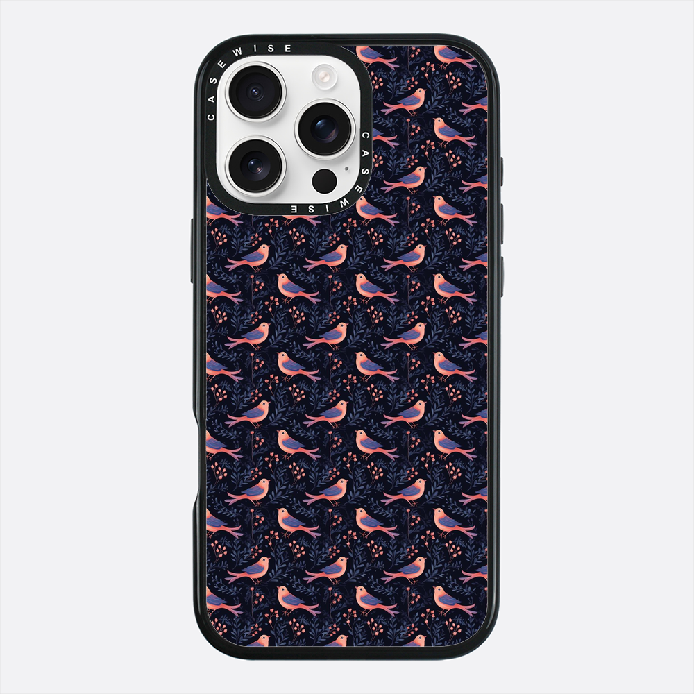 Różowy Ptak na Grzbiecie - Etui