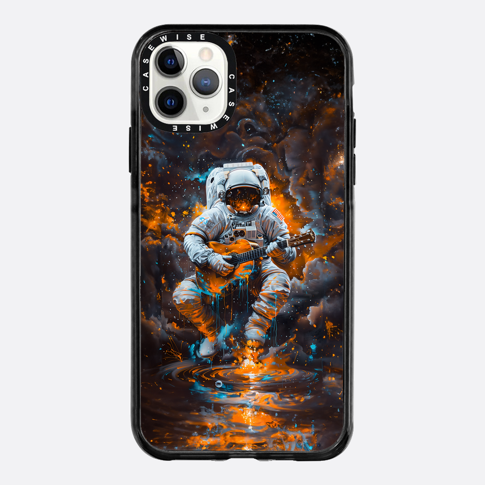 Astronaut playing Guitar - Etui