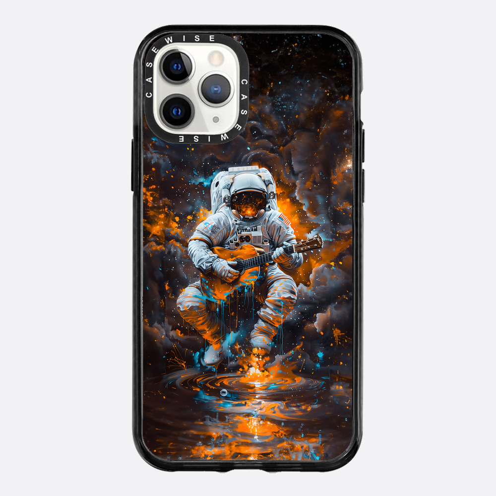 Astronaut playing Guitar - Etui