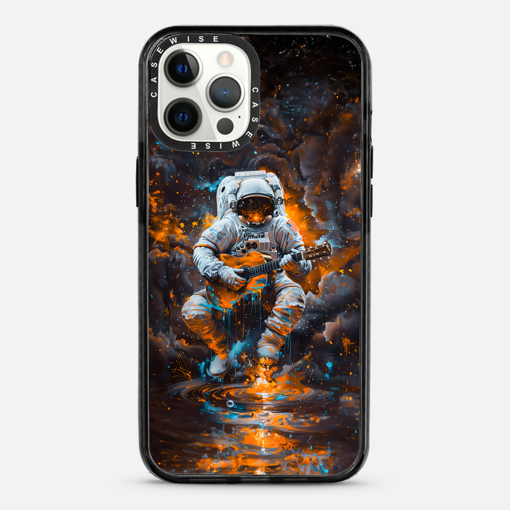 Astronaut playing Guitar - Etui