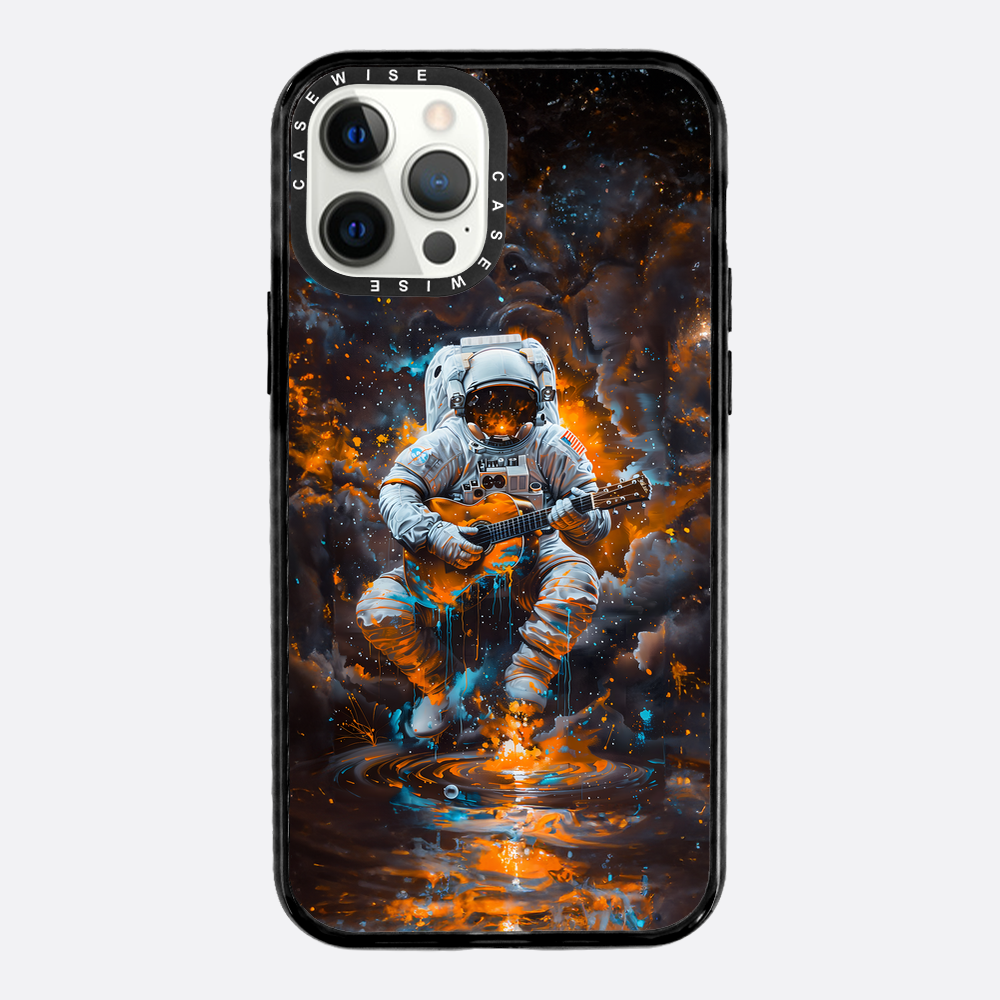 Astronaut playing Guitar - Etui