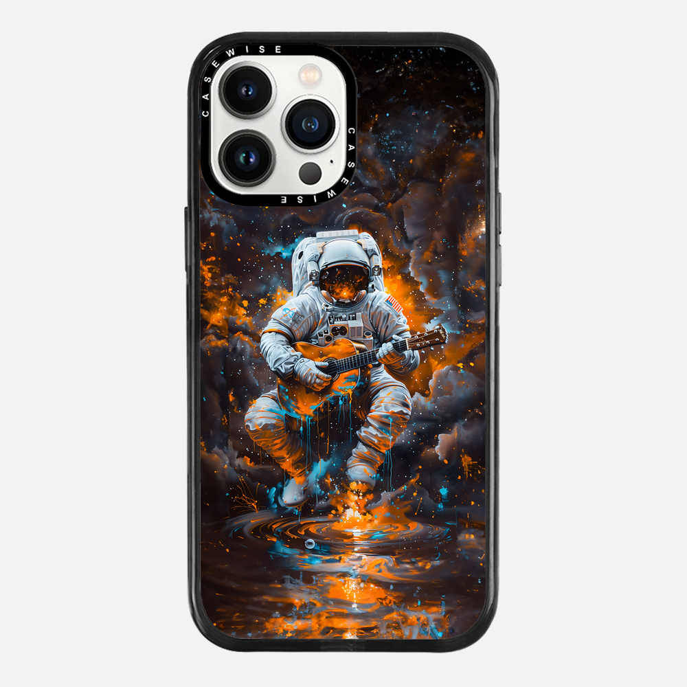 Astronaut playing Guitar - Etui