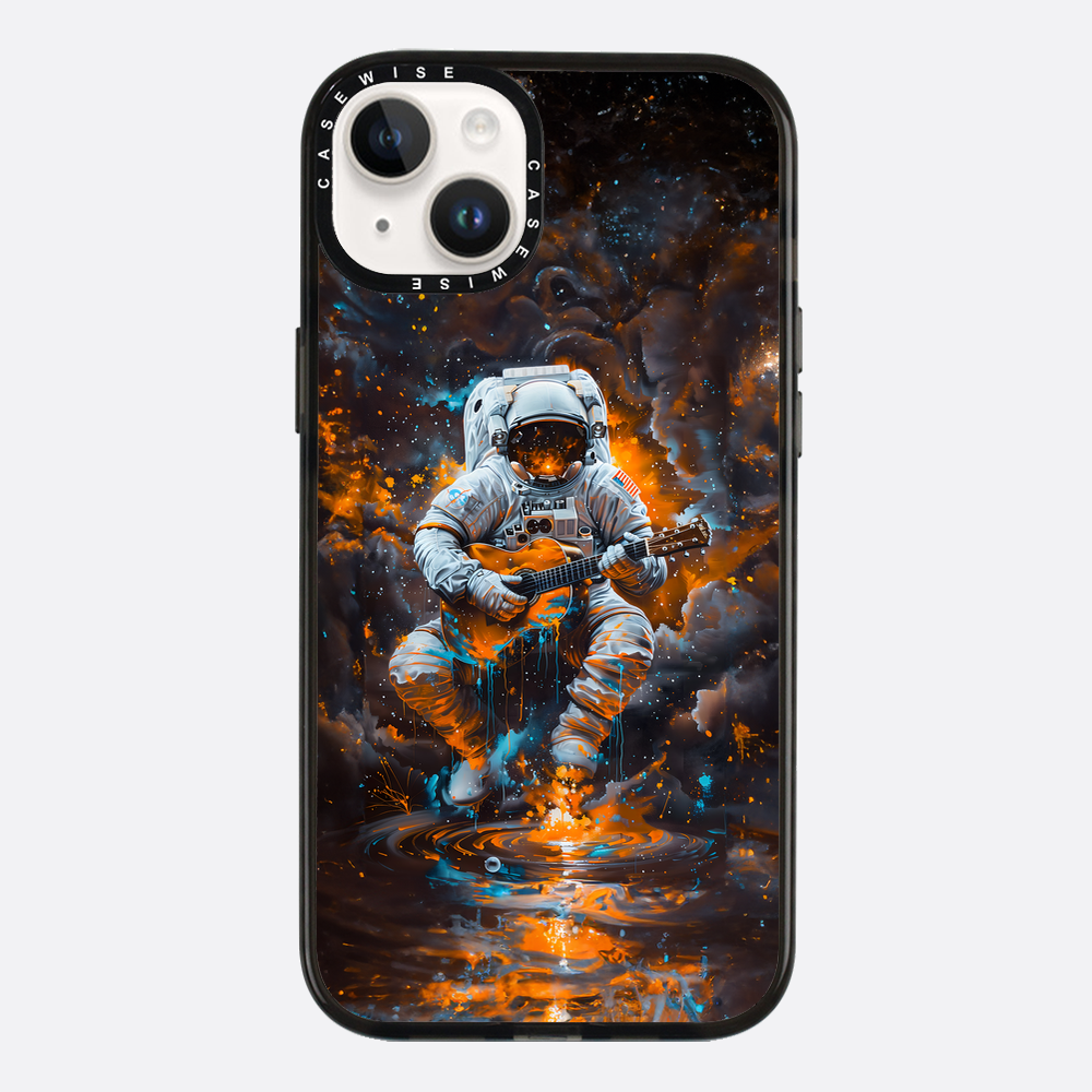 Astronaut playing Guitar - Etui