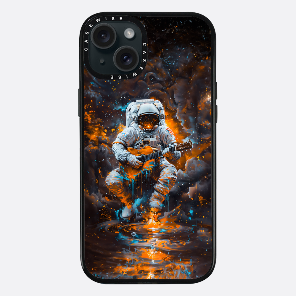 Astronaut playing Guitar - Etui